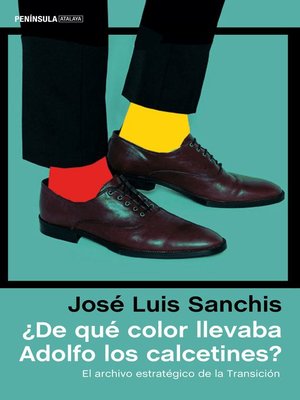 cover image of ¿De qué color llevaba Adolfo los calcetines?
